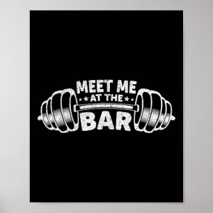 Poster Rencontrez-Moi Au Bar Poids