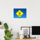 Poster Rendement sur le trafic de golf (Bureau à domicile)