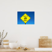 Poster Rendement sur le trafic de golf (Cuisine)