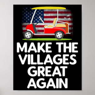 Poster Rendez aux villages leur grandeur