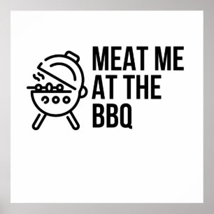 POSTER RENDEZ-MOI AU BBQ