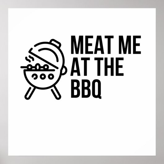 POSTER RENDEZ-MOI AU BBQ (Devant)