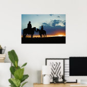 Poster Rendez-Vous Au Coucher Du Soleil (Bureau à domicile)