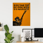 Poster Rendez-Vous Avec Les Marines Américaines (Bureau à domicile)