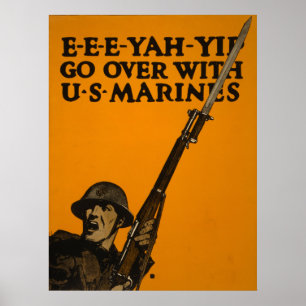 Poster Rendez-Vous Avec Les Marines Américaines