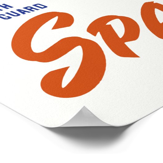 Poster Rendez-Vous Avec Oncle Sam — Garde Côtière (Coin)