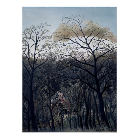 Poster Rendez-vous dans la forêt 1889 (Devant)