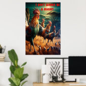 Poster Rendez-vous du coq dans le pré (Bureau à domicile)
