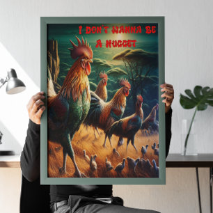 Poster Rendez-vous du coq dans le pré