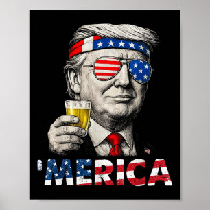 Poster Rendre 4 juillet grand encore Chemises Patriotique