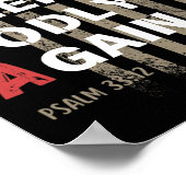 Poster Rendre à l'Amérique le psaume 33 (Coin)