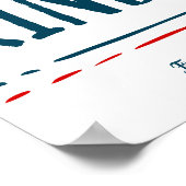 Poster Rendre à l'Amérique un modèle (Coin)