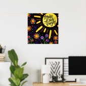 Poster Rendre aujourd'hui Extraordinaire (Bureau à domicile)