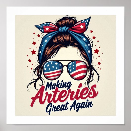 Poster Rendre la grandeur des artères (Devant)