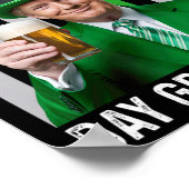 Poster Rendre la Saint-Patrick plus belle encore Drapeau (Coin)