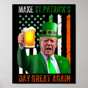 Poster Rendre le Jour de la Saint Patrick grand à nouveau