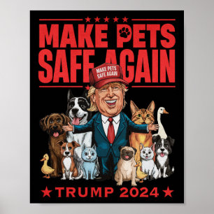 Poster Rendre les animaux de compagnie sûrs à nouveau Tru