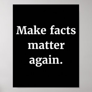 Poster Rendre les faits Sticker à nouveau
