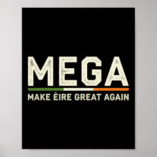 Poster Rendre sa grandeur à Éire - Humour Trump irlandais