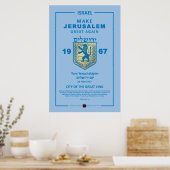 Poster Rendre sa grandeur à Jérusalem (Cuisine)