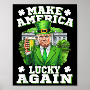Poster Rendre sa grandeur au Jour de la Saint Patrick Sha