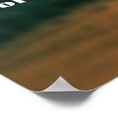 Poster Rendre votre propre texte inspirant Motivation (Coin)