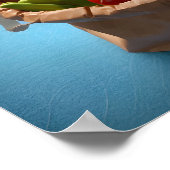 Poster Rendu 3D de haute qualité d'aliments frais (Coin)