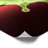 Poster Rendu illustré du coronavirus du SRAS (Coin)