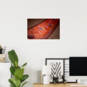 Poster Rendu microscopique d'une infection sanguine (Bureau à domicile)