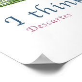 Poster René Descartes (Coin)