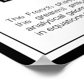 Poster René Descartes (Coin)