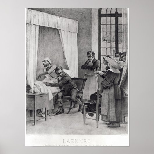 Poster René Theophile Hyacinthe Laennec (Devant)