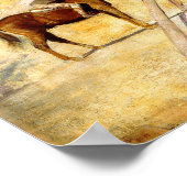 Poster Renfloué Tom Roberts Art australien 1895 (Coin)