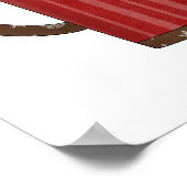 Poster Renne de Rudy avec du cacao (Coin)