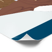 Poster Renne polaire arctique Walrus Orca Narwhal Fox (Coin)