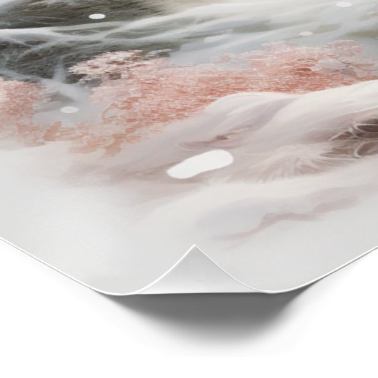 Poster Rennes De Noël Dans La Forêt (Coin)