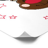 Poster Rennes de Noël souriantes (Coin)