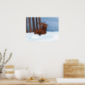Poster Rennes d'hiver (Cuisine)