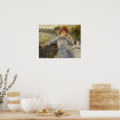 Poster Renoir - Alphonsine Fournaise (Cuisine)