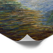 Poster Renoir Auvers Valley Oise River Peinture (Coin)