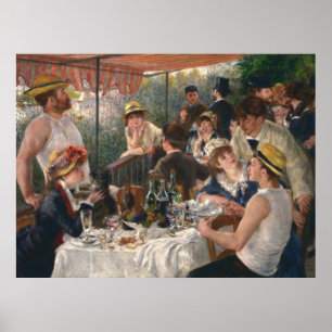 Poster Renoir - Boating Party Lunch - 1881
