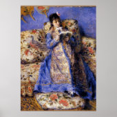Poster Renoir - Camille Monet Lecture (Devant)