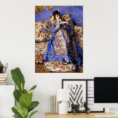 Poster Renoir - Camille Monet Lecture (Bureau à domicile)