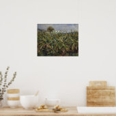 Poster Renoir - Champ de bananiers (Cuisine)