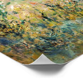 Poster Renoir - Chemin menant à travers l'herbe haute (Coin)