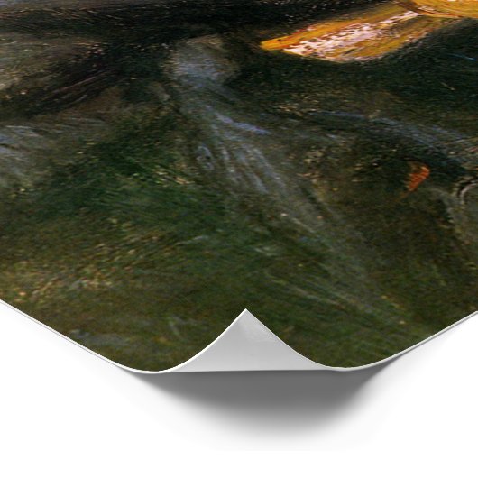 Poster Renoir - Claude Monet Reading 1872 (Coin)