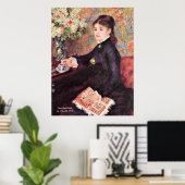 Poster Renoir - Coupe du chocolat, 1878 (Bureau à domicile)