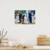 Poster Renoir - Dance serie : Bougival, Ville & Pays (Cuisine)