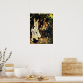 Poster Renoir - Dans le jardin 1876 (Cuisine)