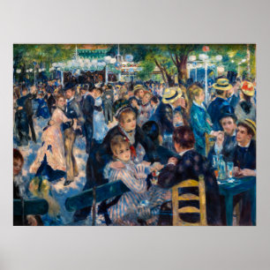 Poster Renoir - Danse au Moulin de la Galette